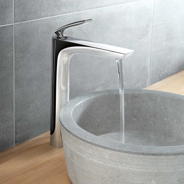 Смеситель для раковины-чаши KLUDI BALANCE  высота 273 мм, хром (522980575)