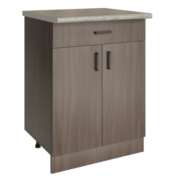 Стол разделочный 60 шимо/ясень темный (1 ящик) - 541823 