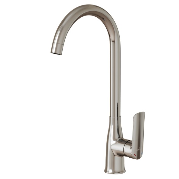 Смеситель для кухни 35k MIXLINE ML29-032 &amp;quot;Comfort&amp;quot; высокий излив боковая ручка - ML29-032 