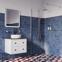 Душевая система 35к IDDIS AIGSB3Fi06 &amp;quot;Aiger&amp;quot; лейка &amp;quot;Тропический душ&amp;quot; ХРОМ - AIGSB3Fi06 