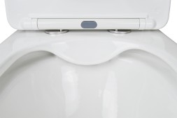 Унитаз-компакт Azario AVERO 660x360х820 напольный, безободковый с бачком и сиденьем микролифт (AZ-3121)