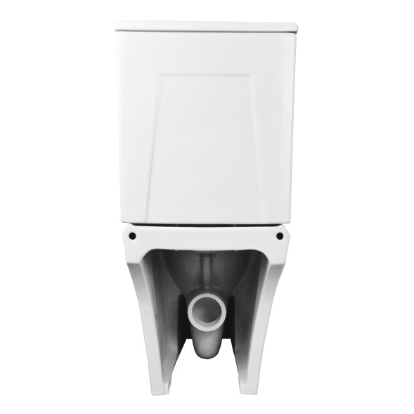 Унитаз-компакт Azario AVERO 660x360х820 напольный, безободковый с бачком и сиденьем микролифт (AZ-3121)