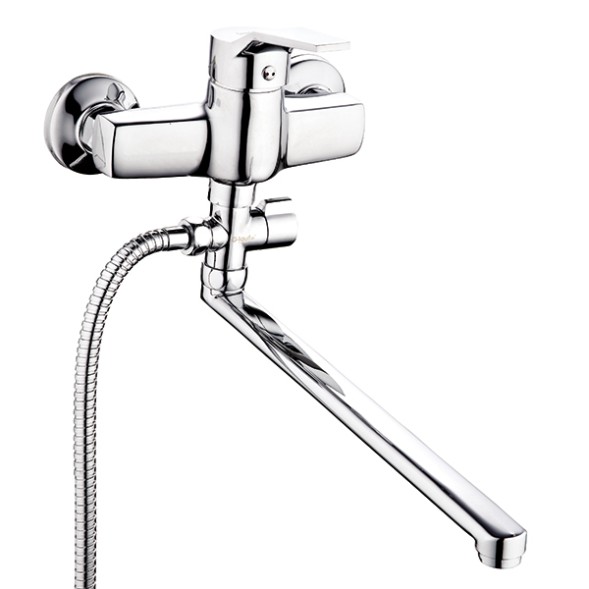 Смеситель для ванны и раковины 40к Glauf ZDN6-A183 дивертор поворотный - ZDN6-A183 