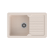 Мойка ML-GMS24 СТАНДАРТ с крылом , бежевый (328), 765*490*200мм - 00-00005058 