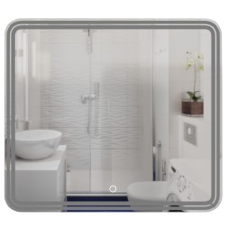 Зеркало MIXLINE "Адриана" 1000*800 (ШВ) сенсорный выключатель, светодиодная подсветка - MLZ.Ad.10-8.1.2