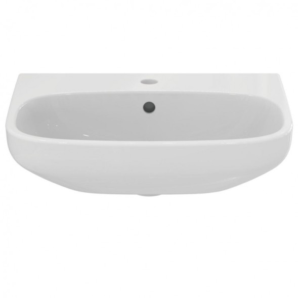 Раковина подвесная Ideal Standard i.life A 55 отверстие под смеситель, с переливом, белый (T470601)
