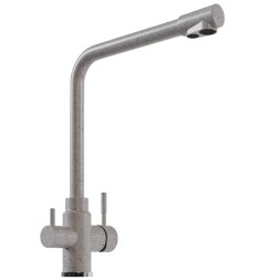 Смеситель для кухни 35к MIXLINE ML-GS13 (328) бежевый с вых. для питьевого фильтра - ML-GS13 (328)