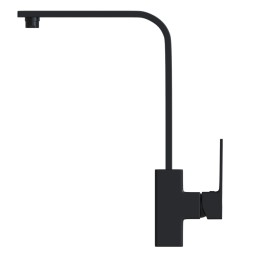 Смеситель для кухни 35k MIXLINE ML34-032 &amp;quot;Solo Black&amp;quot; высокий излив, боковая ручка ЧЕРНЫЙ - ML34-032 