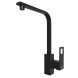 Смеситель для кухни 35k MIXLINE ML34-032 &amp;quot;Solo Black&amp;quot; высокий излив, боковая ручка ЧЕРНЫЙ - ML34-032 