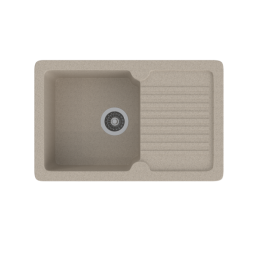 Мойка ML-GMS24 СТАНДАРТ с крылом , песочный (302), 765*490*200мм - 00-00005062 