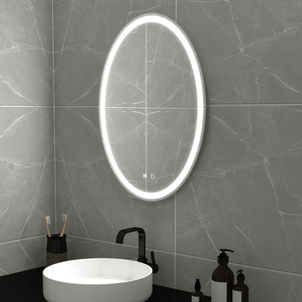 Зеркало MIXLINE &amp;quot;Италия - VOICE&amp;quot; 570*770 (ШВ) сенсорный выключатель, управление голосом., подогрев - MLZ.Ital.5-7.1.2.3.7 