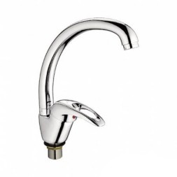 Смеситель для кухни 40к L5902-B Ledeme с отв под гайку, силумин - L5902-B