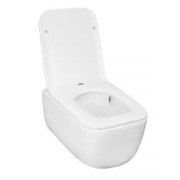 Унитаз подвесной AZARIO FLAVIA 515х360х360 слив &amp;quot;Торнадо&amp;quot;, быстросъемное сиденье микролифт (AZ-0076-UQ1)