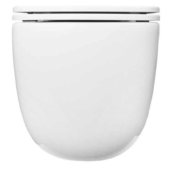 Унитаз подвесной AZARIO FLAVIA 515х360х360 слив &amp;quot;Торнадо&amp;quot;, быстросъемное сиденье микролифт (AZ-0076-UQ1)