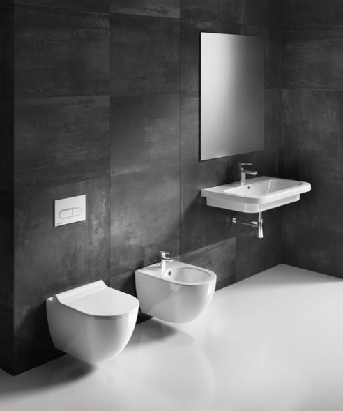 Унитаз подвесной Ravak Uni Chrome RimOff безободковый, без сиденья, белый (X01535)