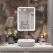 Зеркало MIXLINE &amp;quot;Адриана&amp;quot; 600*800 (ШВ) сенсорный выключатель, светодиодная подсветка - MLZ.Ad.6-8.1.2 