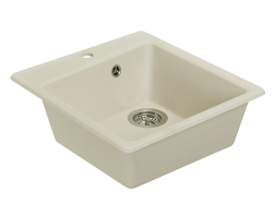 Кухонная мойка AQUATON Парма 510х470х175мм., цвет жемчуг (1A713032PM240)