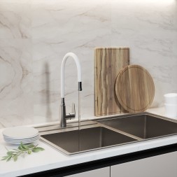 Смеситель для кухни 35k MIXLINE MLSS36-09 &amp;quot;Steel Kit&amp;quot; НЕРЖ - MLSS36-09 