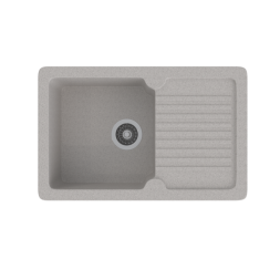 Мойка ML-GMS24 СТАНДАРТ с крылом , светло-серый (310), 765*490*200мм - 00-00005063 
