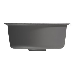 Мойкa ML-GM09 КОМФОРТ круглая, темно-серая (309), 510 мм (глуб. чаши 190) - 00-00009279 