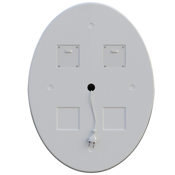 Зеркало MIXLINE &amp;quot;Италия&amp;quot; 570*770 (ШВ) сенсорный выключатель, светодиодная подсветка - ФР-00000846 