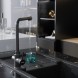 Смеситель для кухни 35к MIXLINE ML-GS13 (343) антрацит с вых. для питьевого фильтра - ML-GS13 (343) 