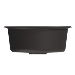 Мойкa ML-GM09 КОМФОРТ круглая, черная (308), 510 мм (глуб. чаши 190) - 00-00009278 