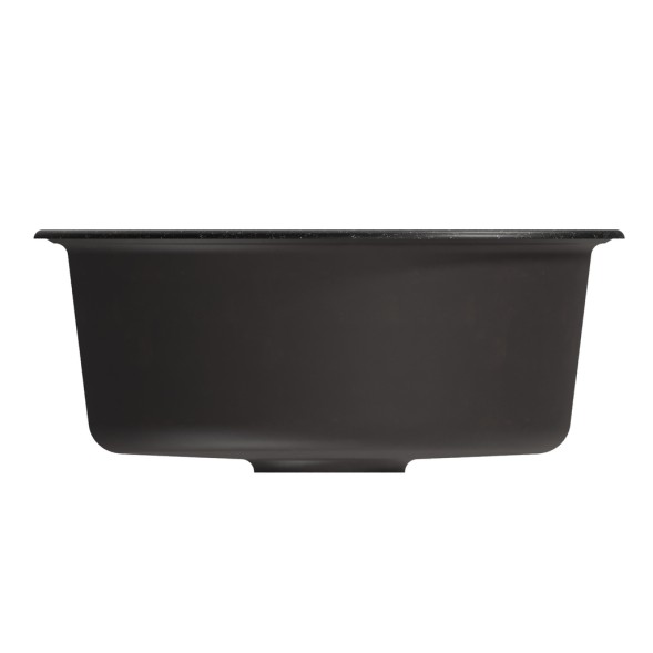 Мойкa ML-GM09 КОМФОРТ круглая, черная (308), 510 мм (глуб. чаши 190) - 00-00009278 