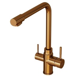 Смеситель для кухни 35k MIXLINE MLSS-0320BR подкл.к фильтру, БРОНЗА - MLSS-0320BR 
