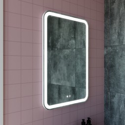 Зеркало MIXLINE &amp;quot;Мальта-VOICE&amp;quot;  550*800 (ШВ) сенсорный выключатель, управление голосом., подогрев - MLZ.Malt.5-8.1.2.3.7 