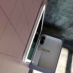 Зеркало MIXLINE &amp;quot;Мальта-VOICE&amp;quot;  550*800 (ШВ) сенсорный выключатель, управление голосом., подогрев - MLZ.Malt.5-8.1.2.3.7 