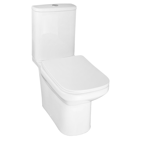 Унитаз-компакт Azario Wandy 350х614х795 напольный, безободковый, с быстросъемным сиденьем микролифт (AZ-56D)