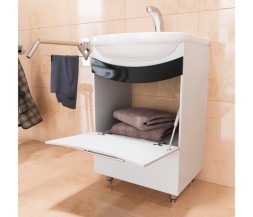 Тумба д/ванной &amp;quot;РАДУГА-52&amp;quot; ОДУВАНЧИК под раковину Альфана-52 (ОК) - 528024 