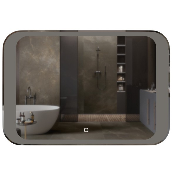 Зеркало MIXLINE &amp;quot;Индиго&amp;quot; 800*550 (ШВ) сенсорный выключатель, светодиодная подсветка - ФР-00001410 