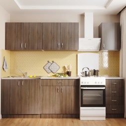 шкаф навесной кухонный 50 шимо/ясень темный - 543918 