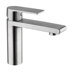 Смеситель для раковины 35к G1099-20 GAPPO нерж. сталь, литой, САТИН - G1099-20 