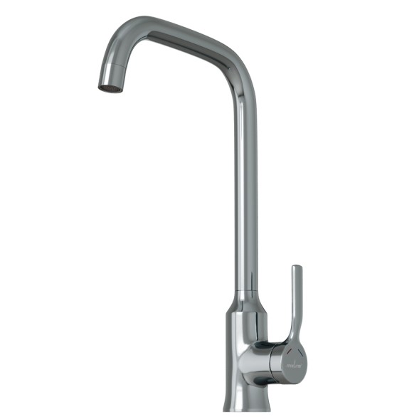 Смеситель для кухни 35k MIXLINE ML40-032 &amp;quot;Flat&amp;quot; высокий излив боковая ручка - ML40-032 